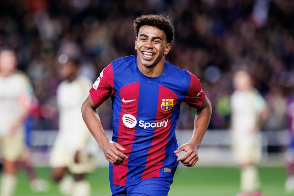 Yamine Lamal will be hoping to make an impact for Barcelona vs. Young Boys.