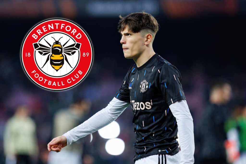 Alejandro Garnacho was our highest scoring star in our Man United player ratings against Brentford.