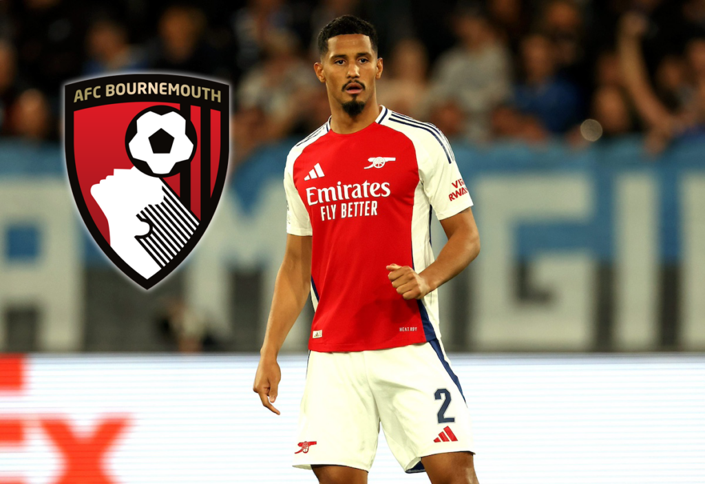 William Saliba was the lowest scoring star in our Arsenal player ratings against Bournemouth.