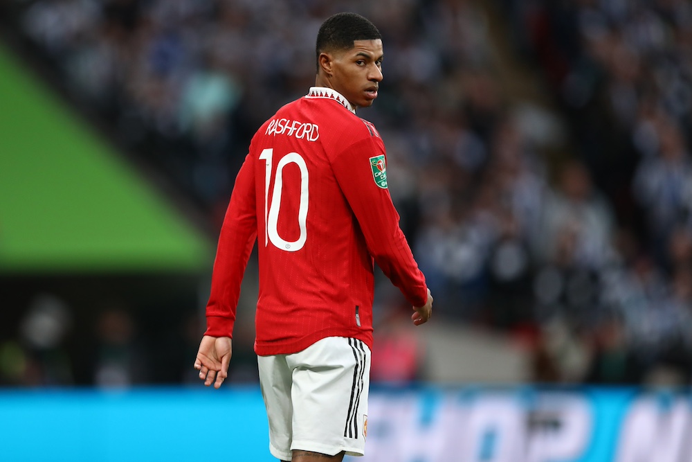 Marcus Rashford got a high score in our Man United player ratings.