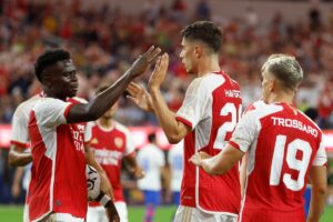 Champions League: Arsenal vs. PSG Player Ratings: Kai Havertz Makes it Six in a Row