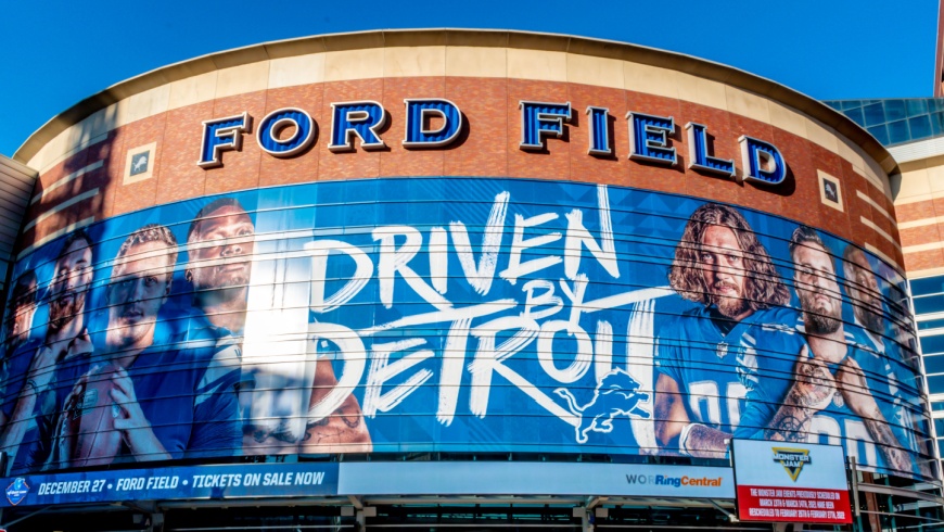 Ford Field, Lions