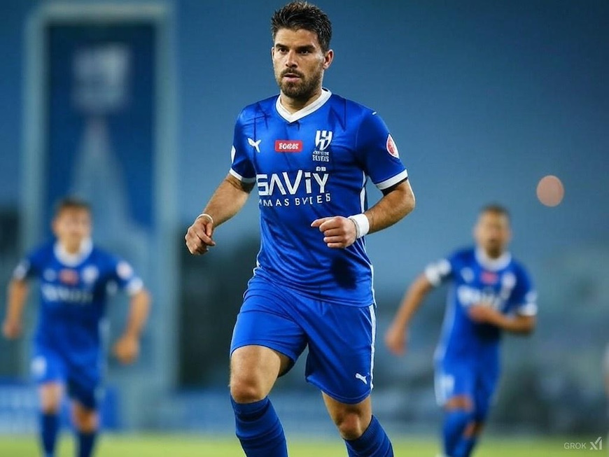 Ruben Neves in action for Al Hilal.