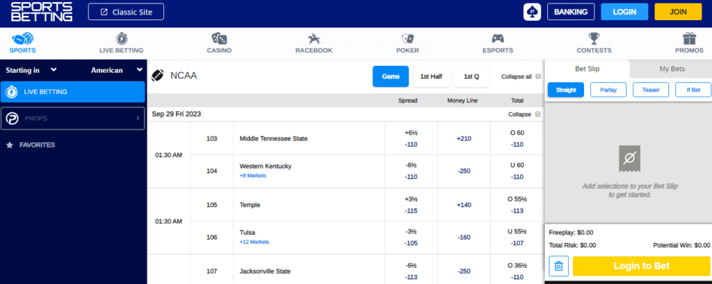 image of offshore NCAAF betting site sportsbetting.ag