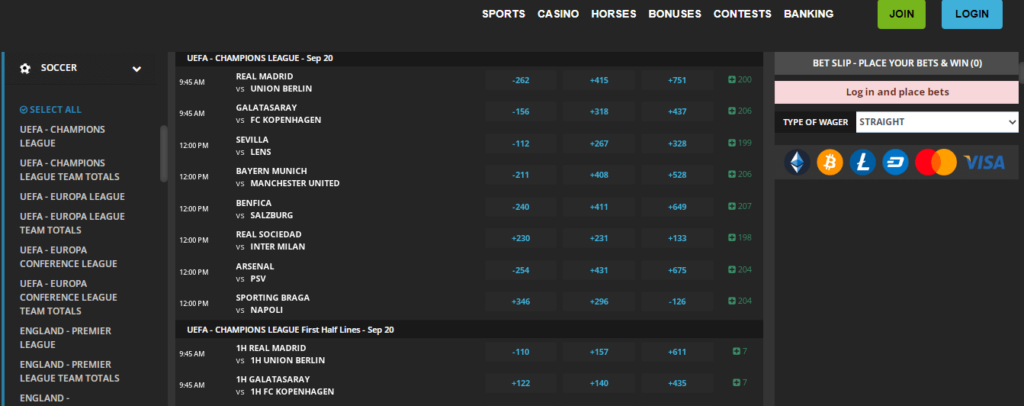 image of offshore soccer betting site jazzsports