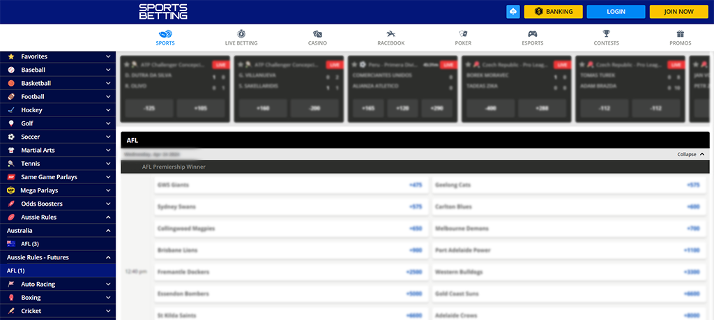 afl betting sportsbettingag