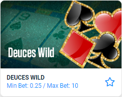 BetUs Casino Deuces Wild game icon