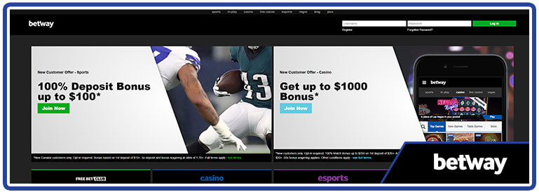 review betway canada home page