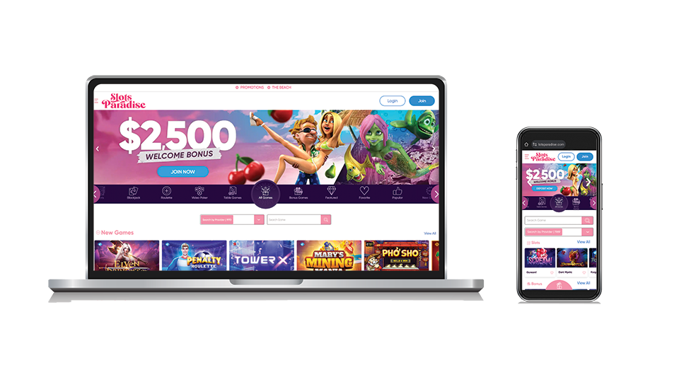 slots paradise casino review design and user experience