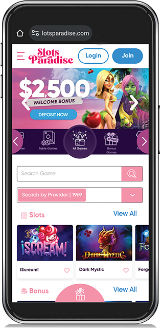 slots paradise casino review mobile compatibility