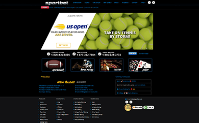 Sportbet Welcome Screen