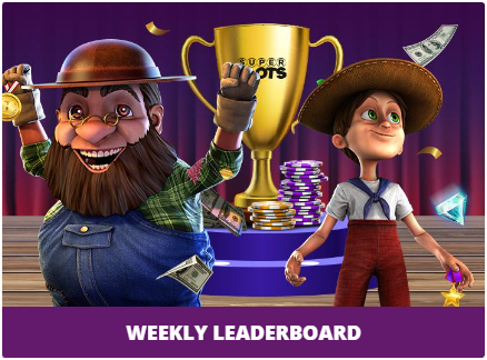 super slots casino review weekly leaderboard