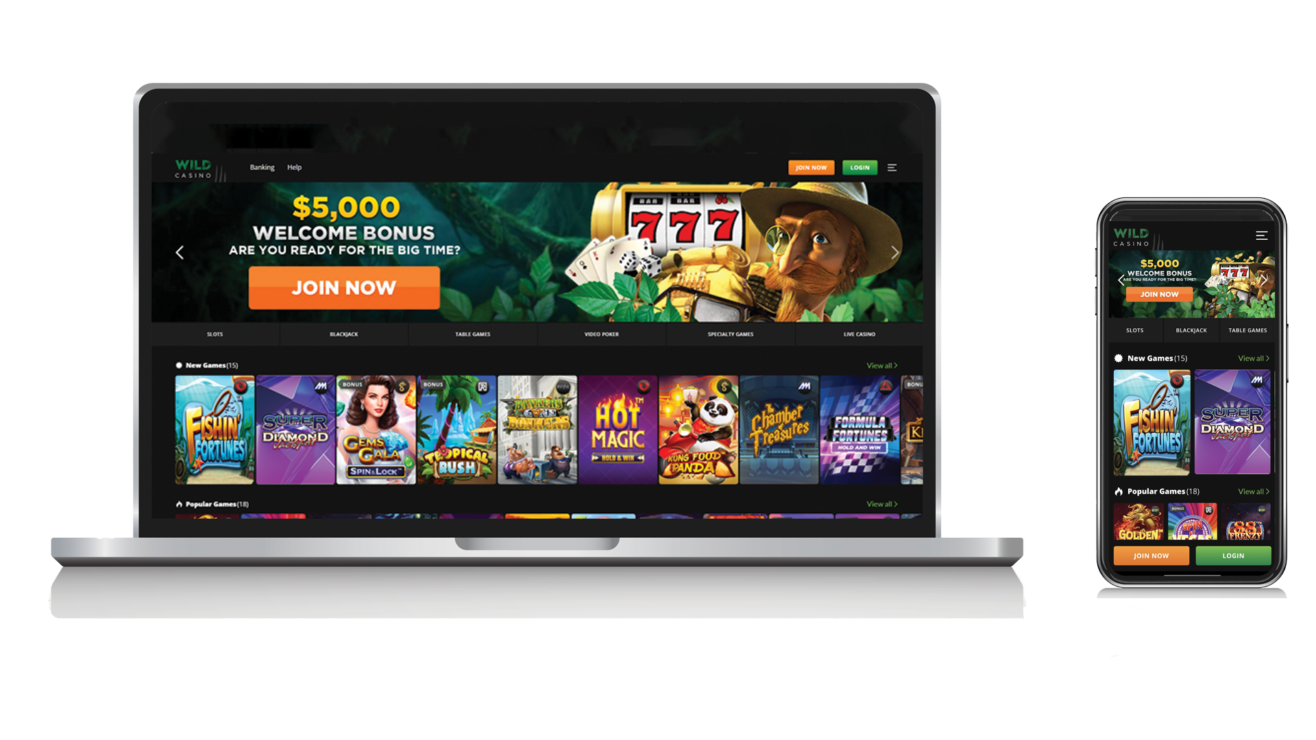 Design & User Experience, wildcasino ag review